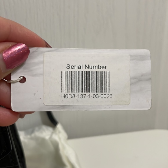 NWT JW PEI Black croc embossed top handle purse w/GHW & crossbody strap - Picture 6 of 6